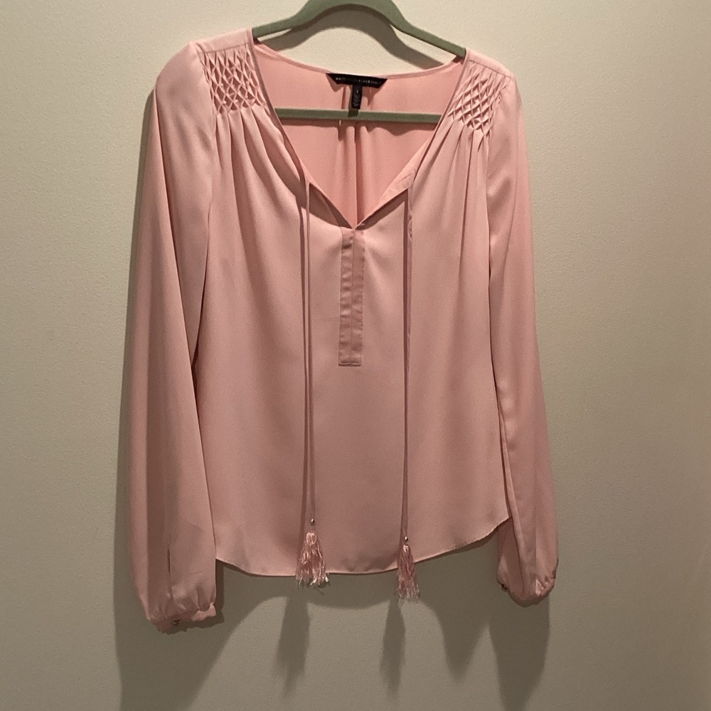 WHBM Elegant Pink Women's Top size 4